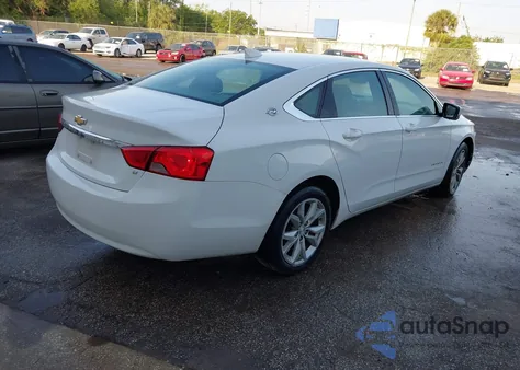 2016 Chevrolet Impala 2Lt из США, поврежденный, VIN 2G1115S39G9201667